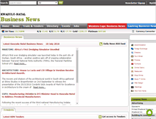Tablet Screenshot of kbn.co.za