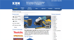 Desktop Screenshot of kbn.cz
